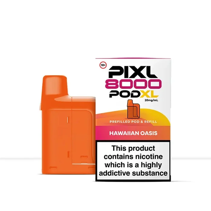 PIXL 8000 Pod XL Hawaiian Oasis Prefilled Vape Pod Refills