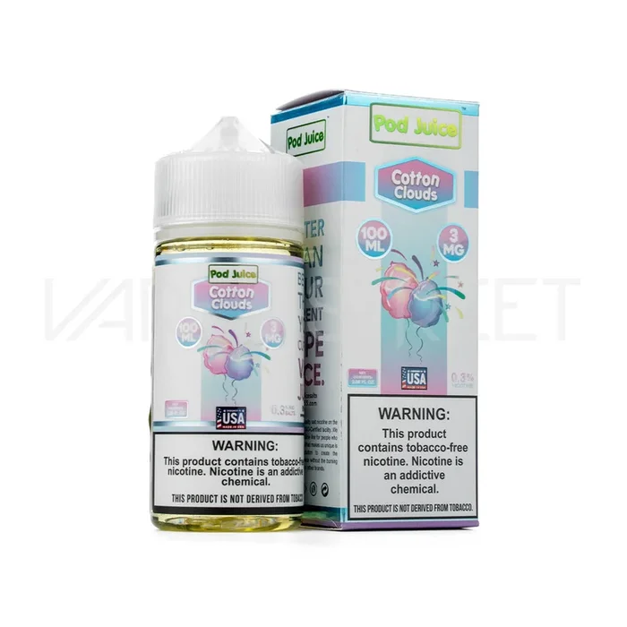 Pod Juice Cotton Clouds (100ml)