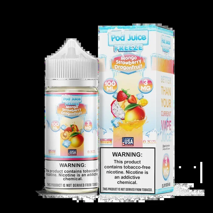 Pod Juice Mango Strawberry Dragonfruit Freeze