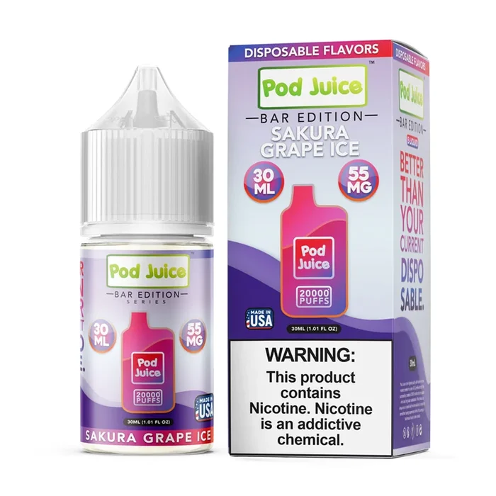 Pod Juice Sakura Grape Ice
