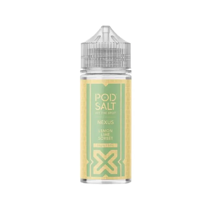 Pod Salt Nexus Lemon Lime Sorbet 100ml E-liquid
