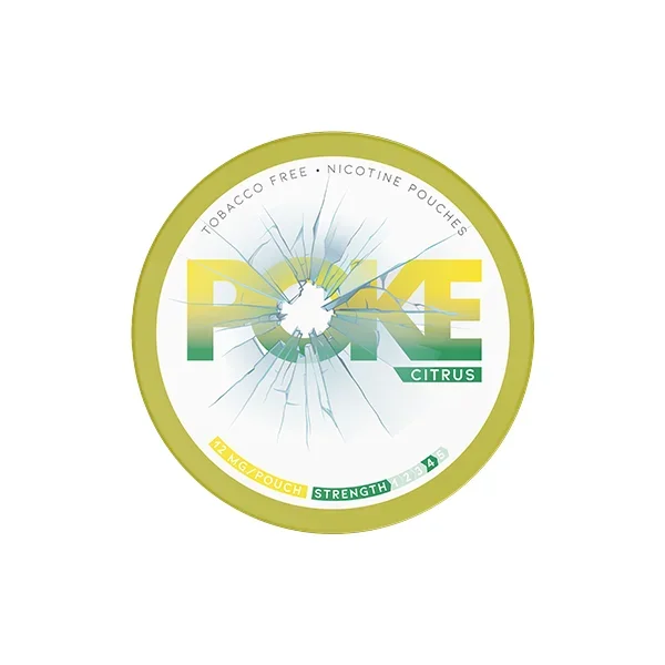 Poke – Citrus Nicotine Pouches 12mg – 20 Pouches