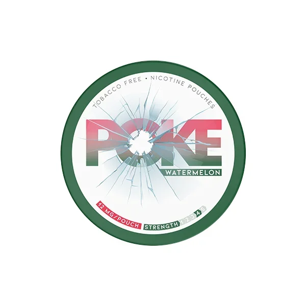 Poke – Watermelon Nicotine Pouches 12mg – 20 Pouches