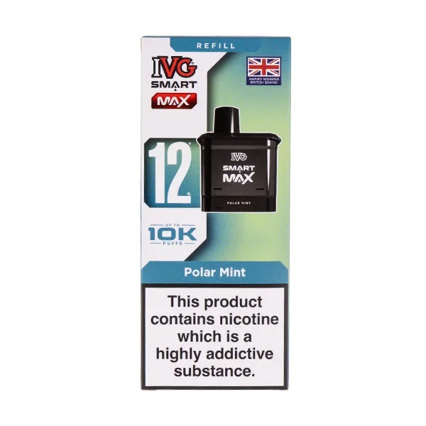 Polar Mint Smart Max Prefilled Pod + Refill by IVG