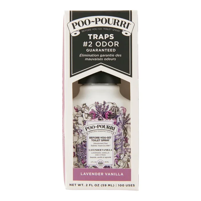 Poo~Pourri Before-You-Go Toilet Spray, Lavender Vanilla, 59 ml