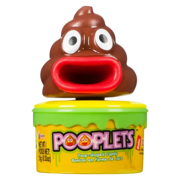 Pooplets Poop-Shaped Candy Cola, 15-g