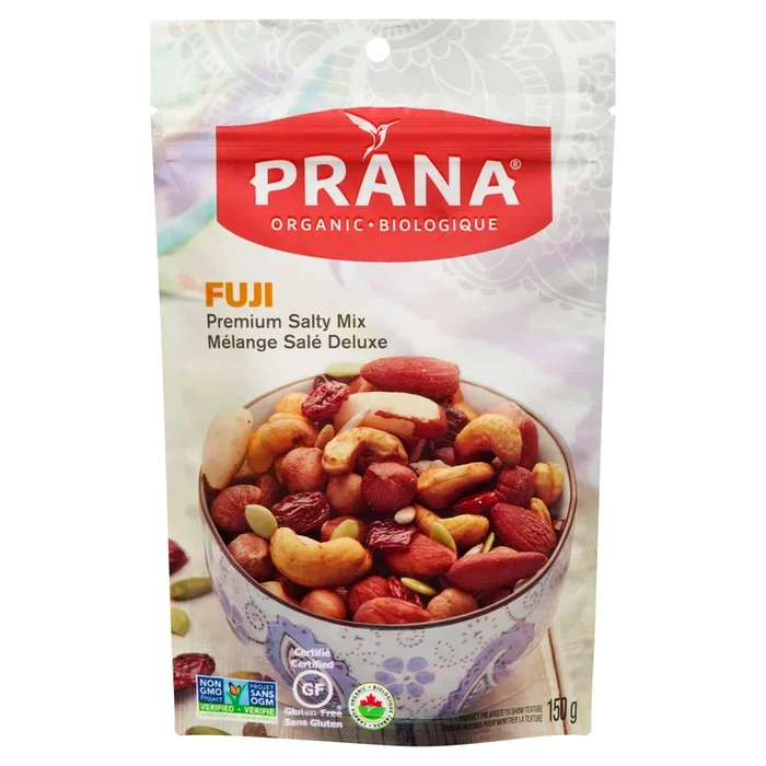 Prana Nut & Dried Fruit Fuji Salted Mix, 150-g