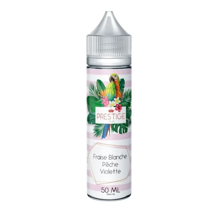 PRESTIGE FRUITS E-liquido Fragola Bianca Pesca Violetta 50ml