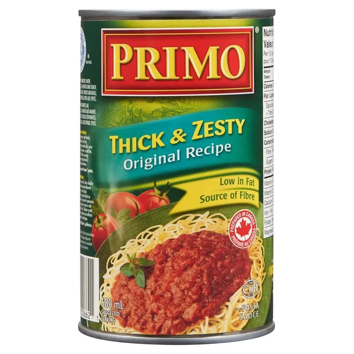 Primo Thick and Zesty Original Pasta Sauce – 680ml