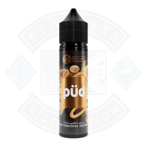 PUD Pudding & Decadence Butterscotch Custard 0mg 50ml Shortfill E-Liquid