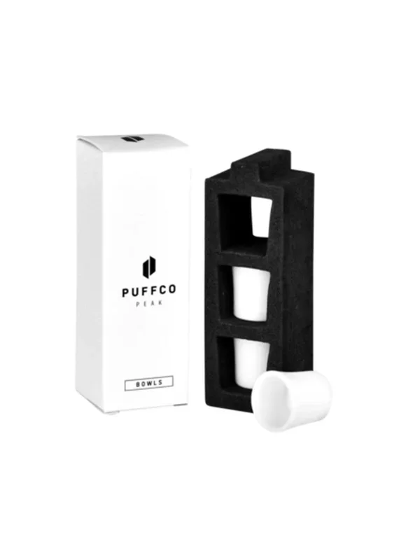 Puffco Peak Ceramic Replacement Bowls 3-Pack