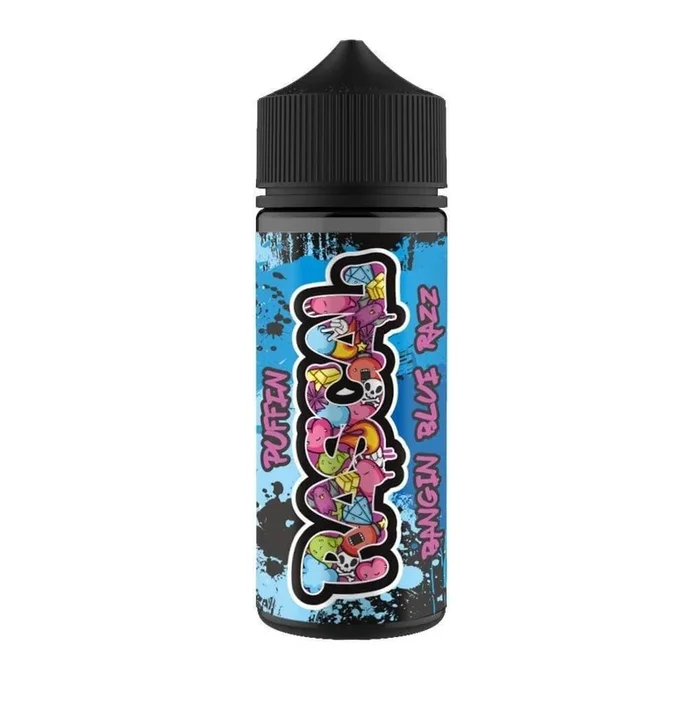 Puffin Rascal 100ml – Banging Blue Razz Short Fill