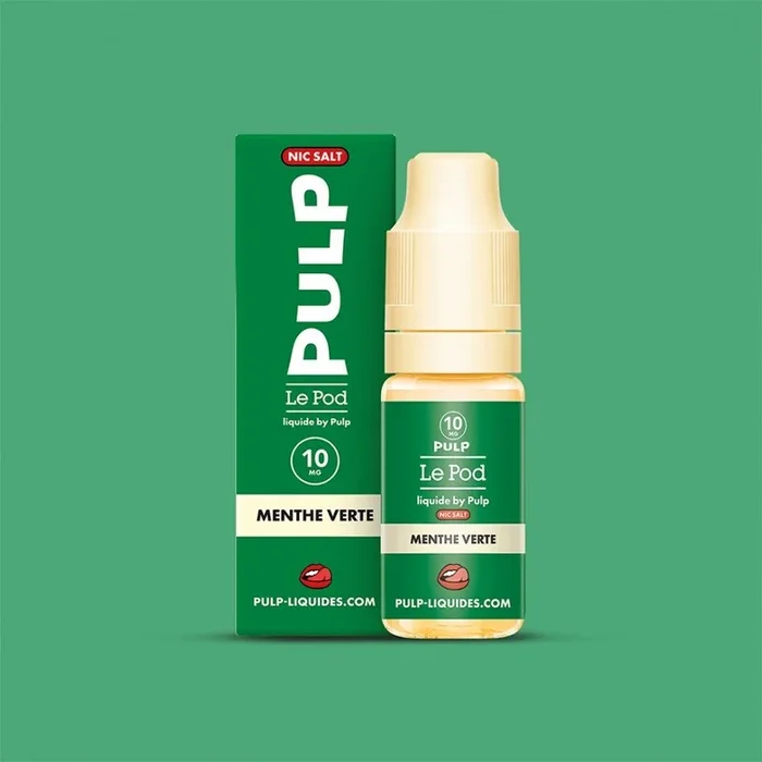PULP Le Pod Menthe Verte – Nicotine Salt 10ml