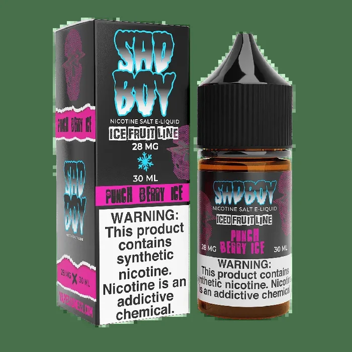 Punch Berry ICE SALT – Sadboy – 30mL