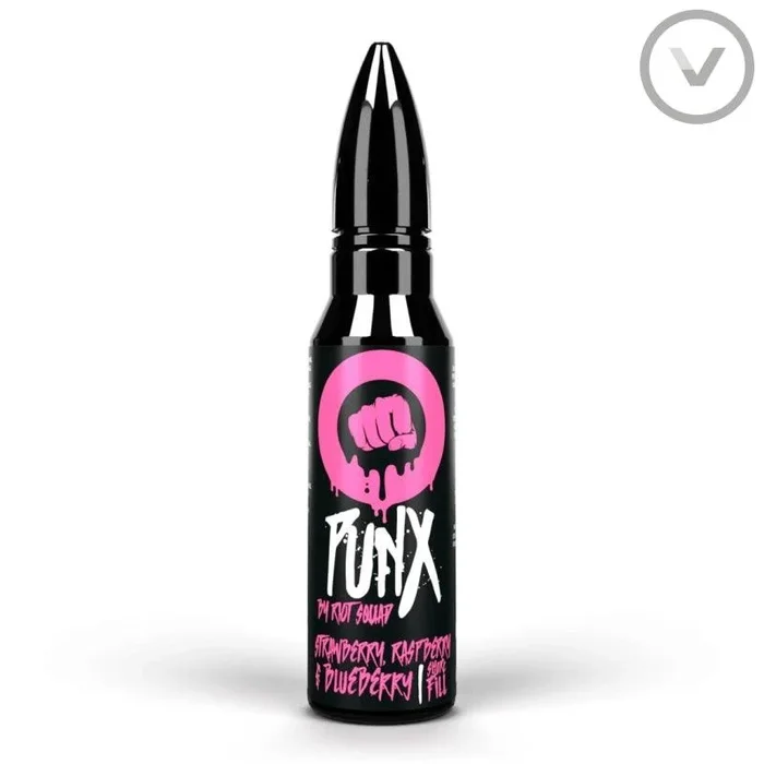 Punx – Strawberry, Raspberry & Blueberry 50ml Short Fill