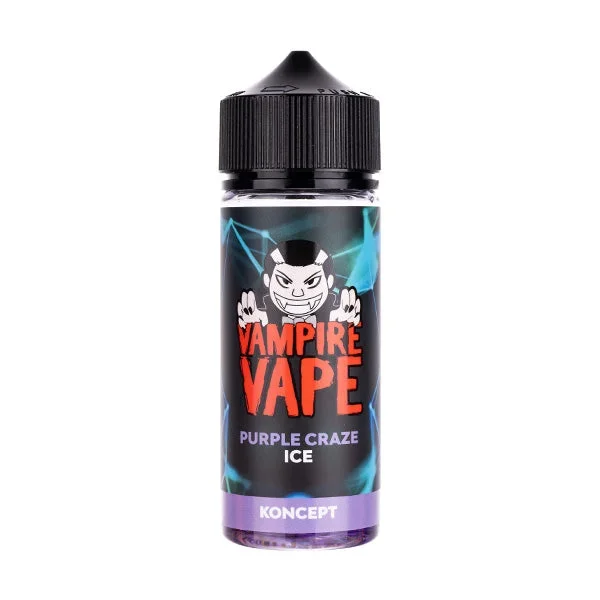 Purple Craze Ice 100ml Shortfill by Vampire Vape