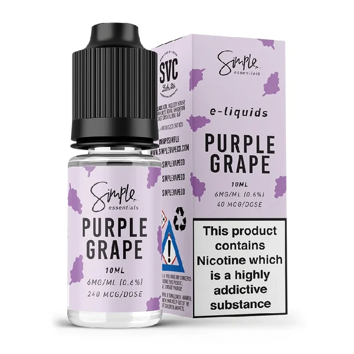Purple Grape E-Liquid by Simple Essentials