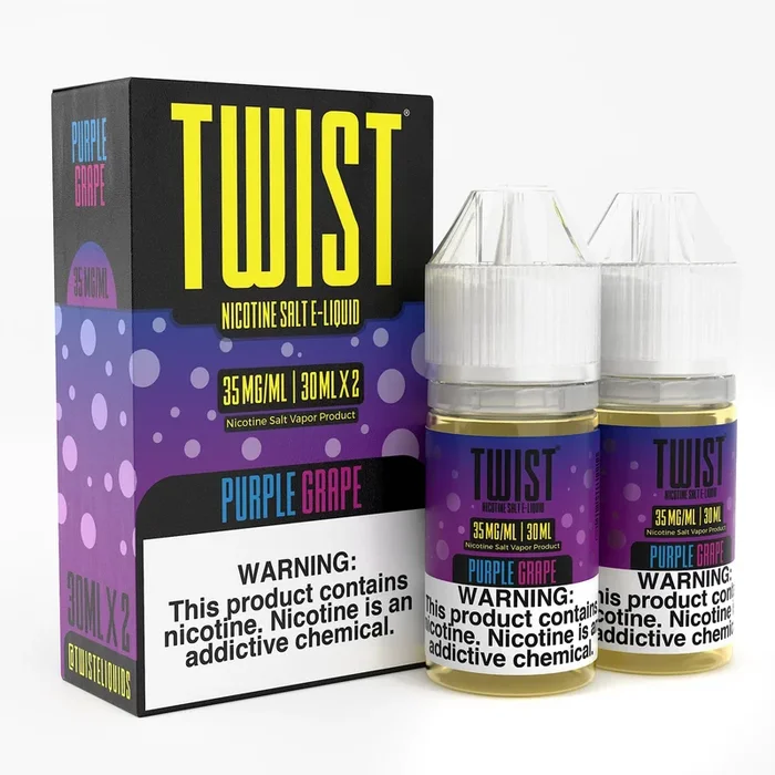 Purple Grape SALT – Twist E-Liquids – 60mL