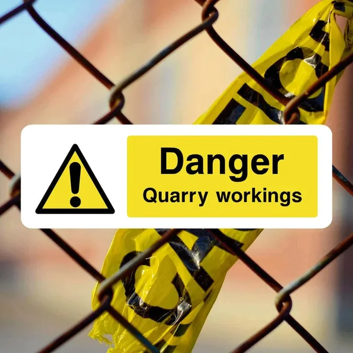 Quarry Workings Sign V2