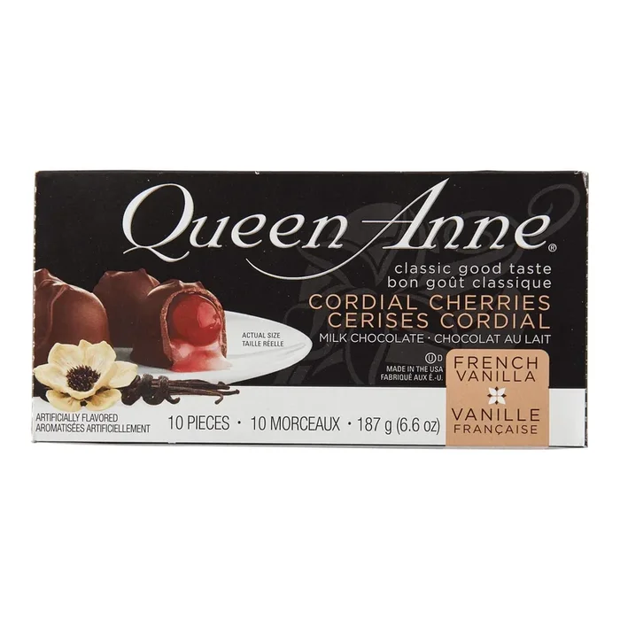 Queen Anne French Vanilla Cordial Cherries – 187g