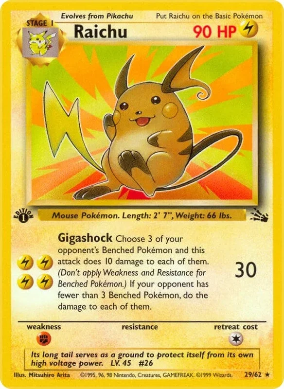 Raichu (29) (29/62) (FO)