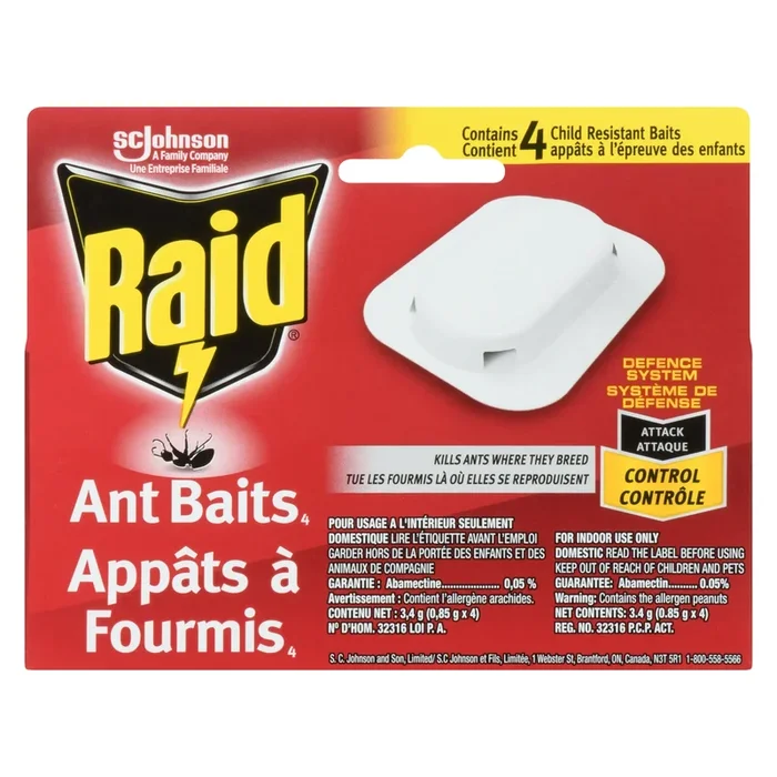 Raid Ant Baits 4, 4-Pack