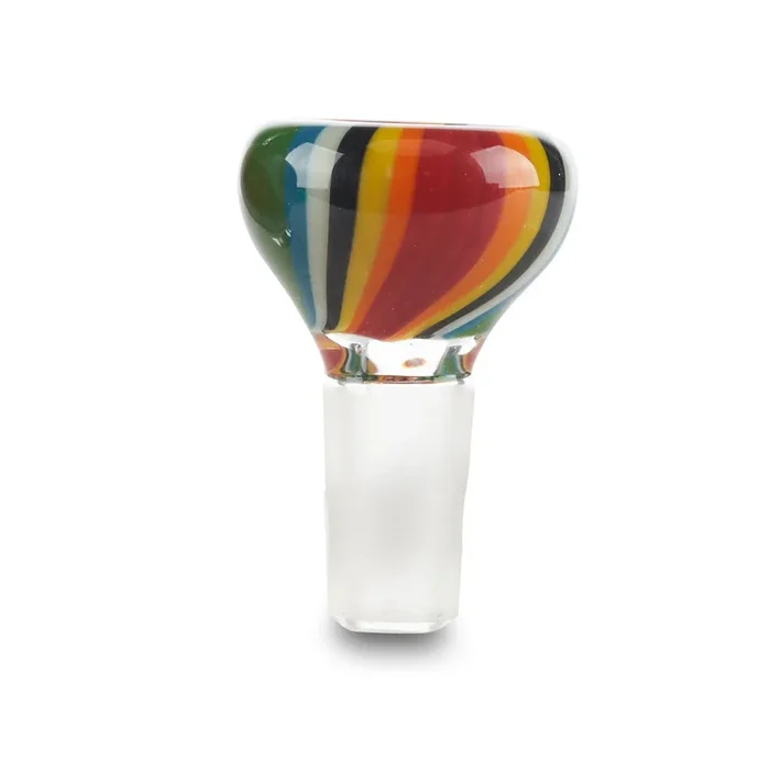 Rainbow Hot Air Balloon Waterpipe Bowl