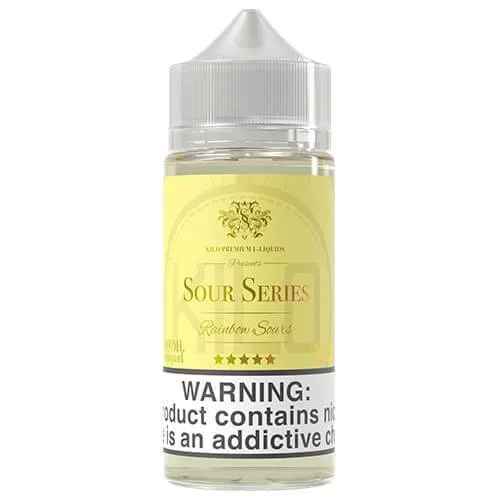 Rainbow Sours E-Liquid by Kilo Sour Series 100ml