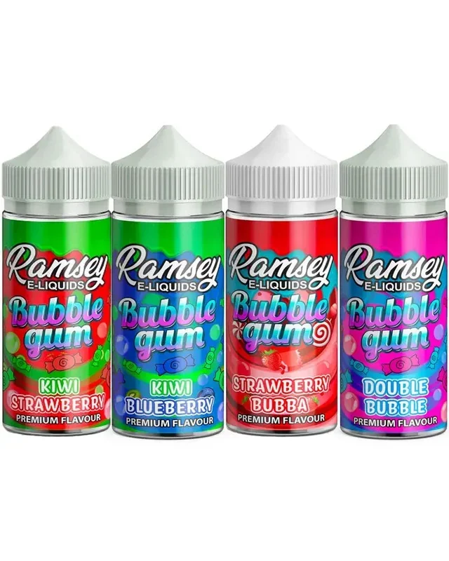 Ramsey E-Liquids – Bubble Gum 100ml