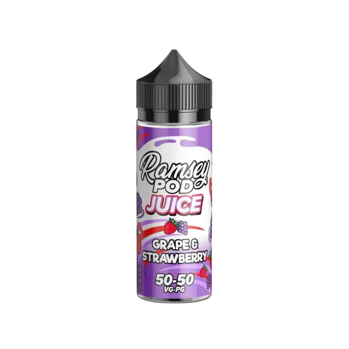 Ramsey Pod Juice Grape & Strawberry 100ml Shortfill E-liquid