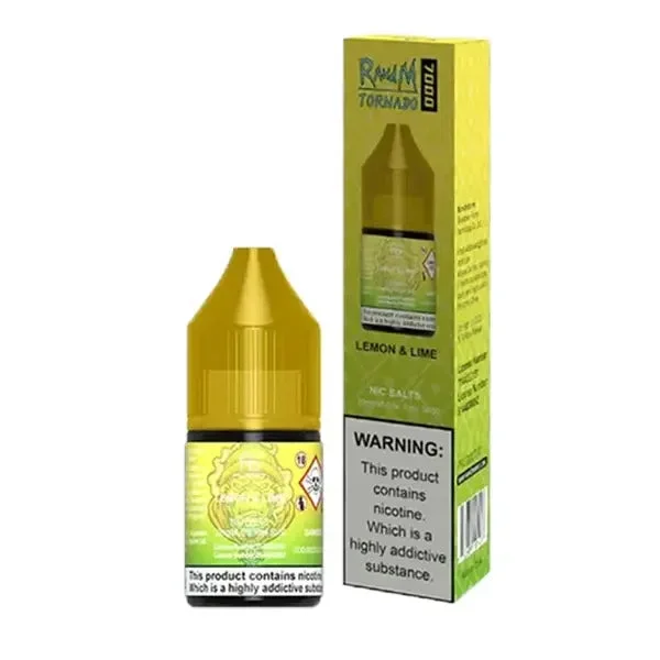 RandM Tornado 9000 Lemon & Lime 10ml Nic Salt E-liquid
