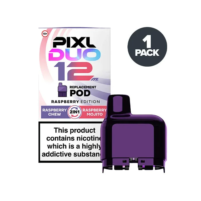 Raspberry Edition Pixl Duo 12 Pre-filled Pods