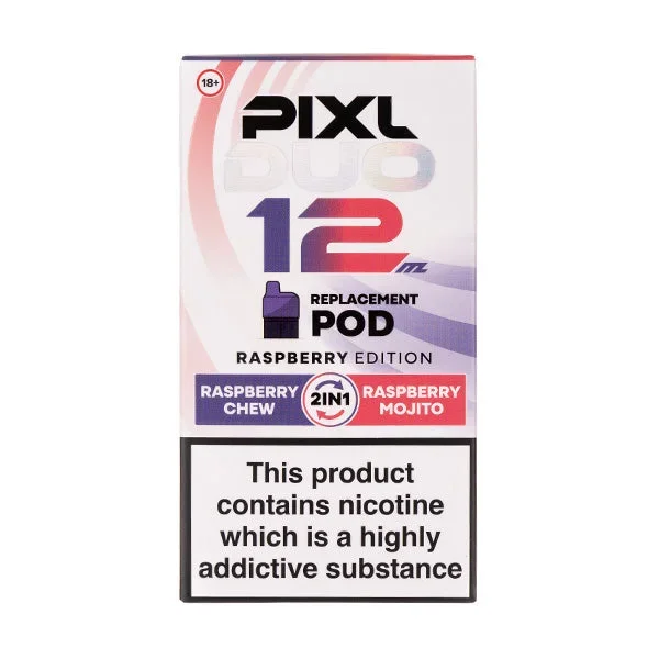 Raspberry Edition Pixl Duo 12 Replacement Pods