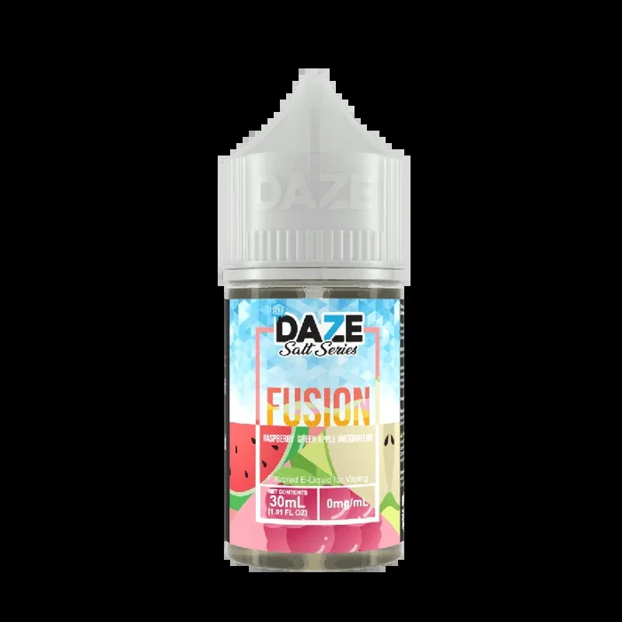 Raspberry Green Apple Watermelon Iced 7Daze Fusion Salts 30mL