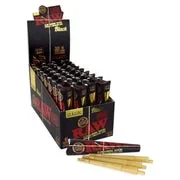 RAW – Black 1.25″ 6-Pk Pre-Rolled Cones