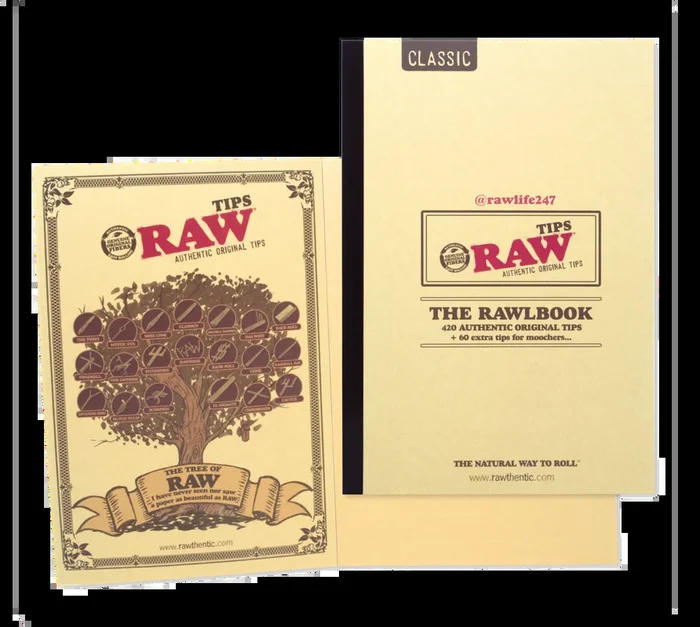 RAW – RAWLBOOK 420 ORIGINAL TIPS