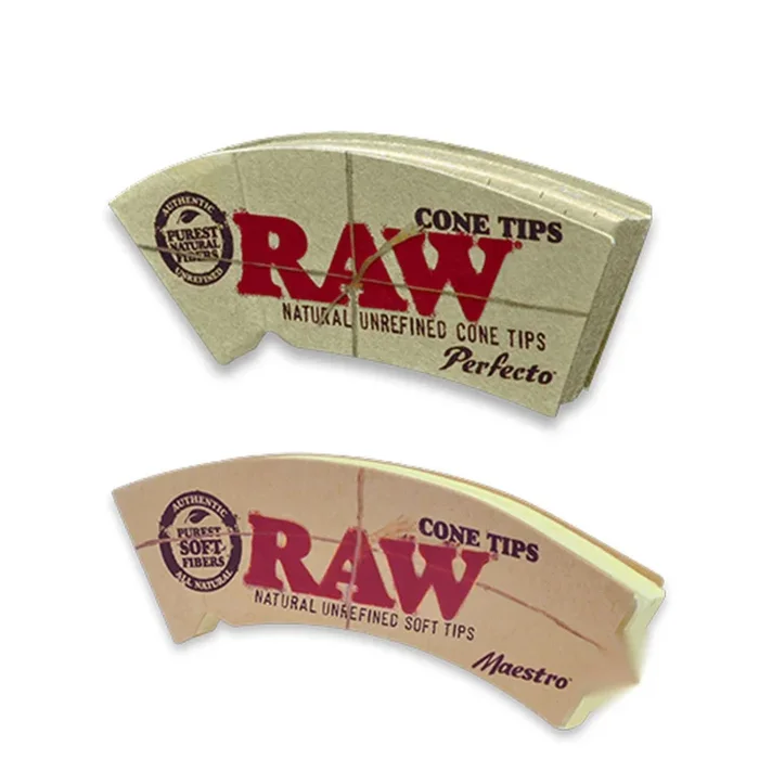 RAW Cone Tips – Natural Unrefined Cone Tips – Original