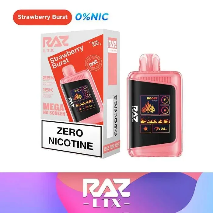 RAZ LTX 25K Zero Nicotine Vape