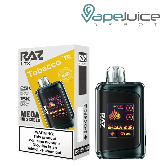 RAZ LTX25000 Tobacco Disposable