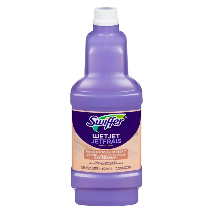 Recharge de nettoyant pour bois Swiffer Wetjet, 1,25 l