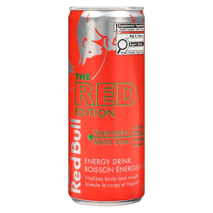 Red Bull The Red Edition Watermelon Energy Drink, 250-ml