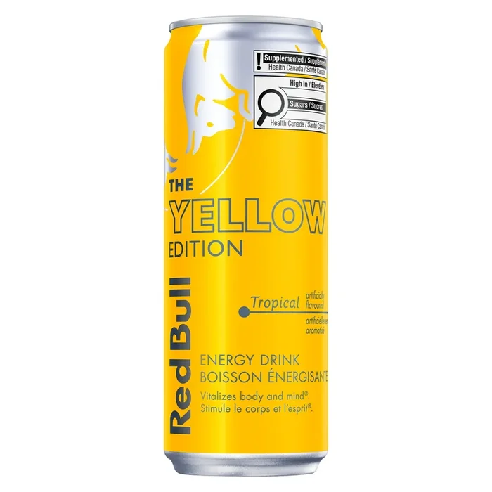 Red Bull The Yellow Edition Tropical Energy Drink, 355-ml