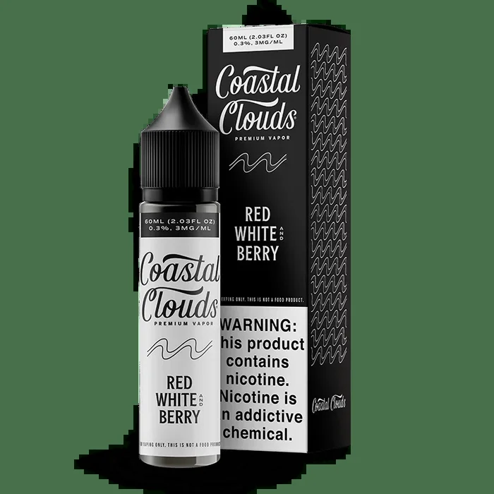 Red White And Berry – Coastal Clouds – 60mL