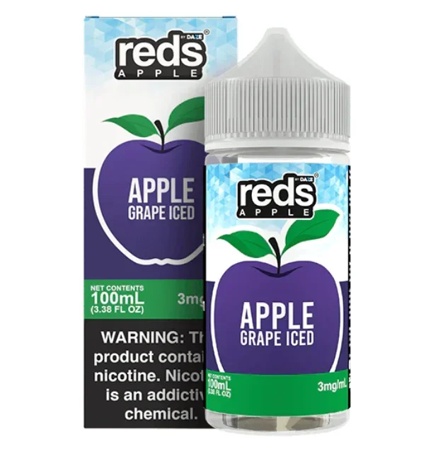 Reds E-juice 100mL Grape Iced