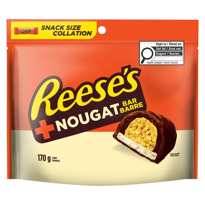 Reese’s Friandise + Nougat Barre Collation, 170 g