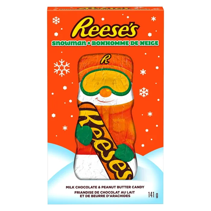 Reese’s Milk Chocolate & Peanut Butter Snowman, 141 g