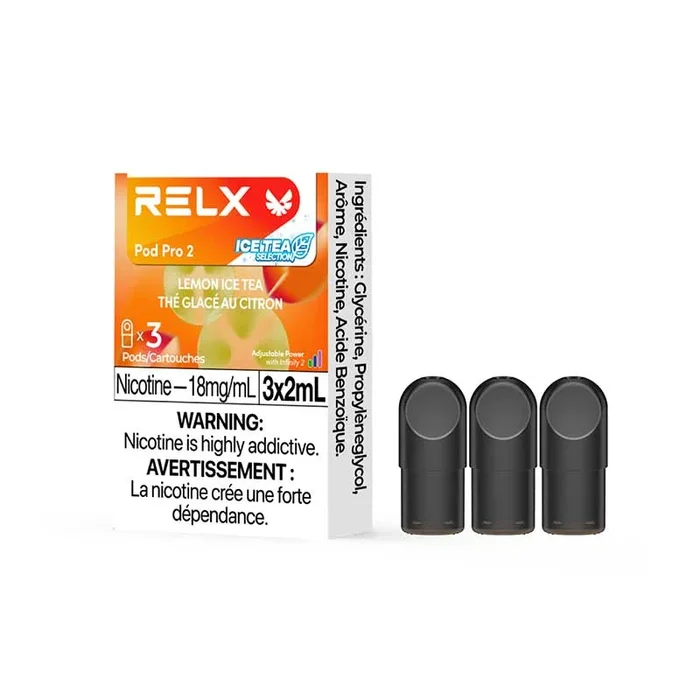 RELX Pod Pro 2 – Lemon Ice Tea (3 Pack)