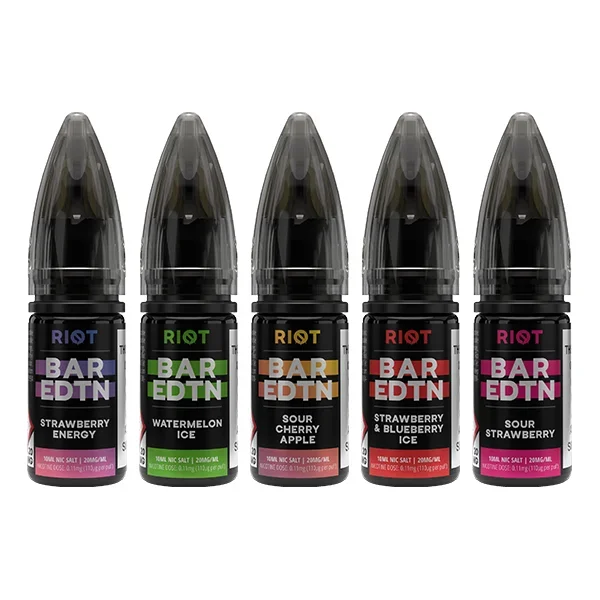Riot Squad – BAR EDTN 10ml Nic Salts (50VG/50PG) 20mg