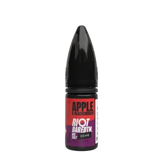 Riot Squad BAR Edition Apple & Blackcurrant 10ml Nic Salt E-liquid