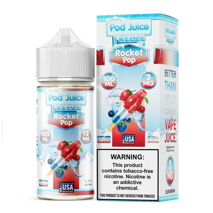 Rocket Pop FREEZE – Pod Juice – 100mL